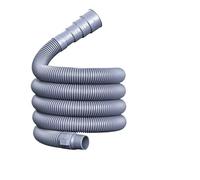 Kit de tuyau de vidange universel for lave-linge et lave-vaisselle, 3 m/4 m/5 m, avec bouchon fixe et rallonge épaisse(3m)