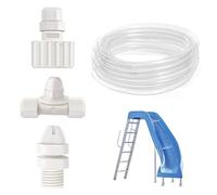 Kit de Tuyau d'eau pour Toboggan de Piscine, kit de Tuyau de pulvérisation/pièces pour Toboggan de Piscine creusée, pulvérisateur d'eau de Toboggan de Piscine