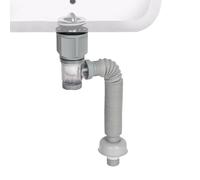 Kit de tuyau d'évier de lavabo,Kit de tuyau d'évacuation d'évier - Tuyau d'évacuation de tuyau anti-odeur | Kit hydraulique d'évier, tuyau de vidange d'évier de salle de bain, pièces de rechange