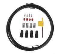 Kit de tuyau d'huile de frein à disque hydraulique de 2500 mm pour vélos compatible avec SRAM et Stealthamjig avec tuyau haute pression à trois couches