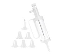 Kit de tuyauterie de glaçage - Ensemble d'injecteur à farce de cupcake 7 pièces, outils de décoration de glaçage | Raccords pour buses de four, fournitures pour gâteaux, kits de pâtisserie, éléments