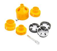 Kit de tuyauterie de mode, outil d'ingénieur fileté en PVC, circuit de tuyauterie établi pour l'outil fileté de gestion des éléments de connexion modernisés, design ergonomique