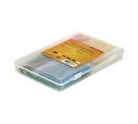 Delock - Kit de tuyauterie pour dissipateur thermique - noir, blanc, bleu, jaune, rouge, vert - 10 cm