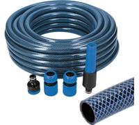 Kit de tuyaux avec accessoires EDM 74098 5/8" 20 mm x 15 m bleu (15 m)