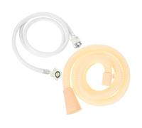 Kit de Tuyaux D’arrivée D’eau pour Machine à Laver Pvc Blanc 1 Set