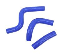 Kit de tuyaux de liquide de refroidissement de radiateur en Silicone, 3 pièces, connexion Stable, étanche, résistant à la chaleur, pour mise à niveau du système de refroidissement (Bleu)