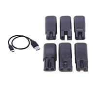 Kit de USB CREATE échangeable pour équipement de toilettage électrique 6 coupleurs Câble de rapide de 30 cm Dispositif USB CREATE Link Tourne-disque Cisailles électriques