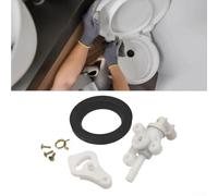 Kit de valve 34100 conçu pour les toilettes Thetford pour Aqua et pour les toilettes Style Lite RV pour prendre en charge la fonctionnalité du système de chasse d'eau en cours