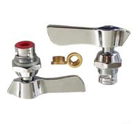 Kit de valve à disque quart de tour en cuivre pour un quart de tour durable | Matériau en cuivre durable, résistant, haute pression, joint fiable, longue durée de vie