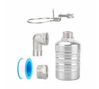 Kit de valve à flotteur d'eau, contrôle automatique du niveau d'eau, contrôle automatique du niveau d'eau, outil de vanne d'arrêt pour réservoir d'eau, piscine, tour (set-B)