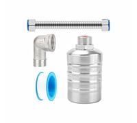 Kit de valve à flotteur d'eau, contrôle automatique du niveau d'eau, contrôle automatique du niveau d'eau, outil de vanne d'arrêt pour réservoir d'eau, piscine, tour (set-E)