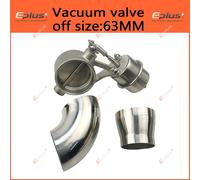 Kit De Valve D'échappement 51/63/76mm,Système Universel De Contrôle À Distance Pour Voiture,51/63/76mm - Type Valve 63mm #B