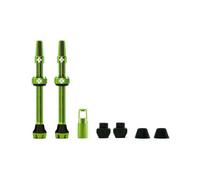 Kit de valve muc off tubeless v2 paire 60mm vert