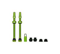Kit de valve muc off tubeless v2 paire 80mm vert