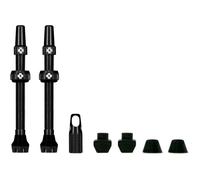 Muc Off Tubeless Presta Valves 2 Units Noir 44 mm