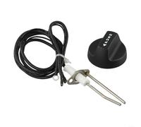 Kit de vanne de gaz basse pression, kit de vanne de contrôle de gaz basse pression en laiton, avec allumeur amélioré, pour foyers, grils, chauffages 50 000 BTU, 12 psi, thermocouple de 600 mm