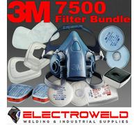 Kit de vapeur de silice de soudage 3M Respirateur, cartouches, filtres A1...