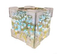 Kit de veilleuse tulipe à faire soi-même | Projet créatif de lampe à fleurs pour enfants | Emballage en plastique pour construire une lampe de bureau décorative | Cadeau éducatif pratique d'activité