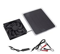 Kit de ventilateur de panneau solaire, Mini ventilateur à économie d'énergie, ventilateur d'extraction solaire, ensemble Portable