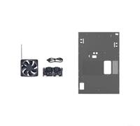 Kit de ventilateur d'échappement externe pour BambuLab pour purification de | Construction robuste en plastique et métal - Installation sans couture - Améliore l'extraction d'air - Post-impression