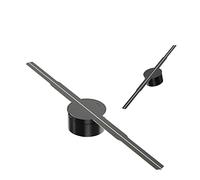 Kit de ventilateur d'hologramme 3D, Affichage de ventilateur d'hologramme 3D projecteur vidéo d'animation 3D lumière de publicité panneau d'affichage Led transmettre l'image vidéo pour les magasins, l