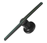 Kit de Ventilateur d'hologramme 3D, Machine de publicité holographique 3D Machine de publicité aérienne LED Eye de Ventilateur Nue Screen Stereo Imagerie Flottante Projecteur en Trois Dimensions pour