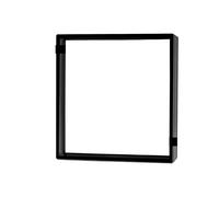 Kit de ventilateur d'hologramme 3D, Machine publicitaire holographique 3D 45-105 cm Projecteur spécial en aluminium Matériau matériau carré anti-touch Cadre de couverture carrée pour les magasins, les