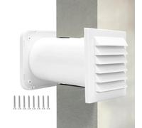Kit de Ventilation Murale Set Arrivée Air Traversant Mur Pour Aération
