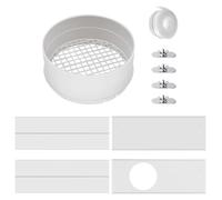 Kit de ventilation pour séchoir d'intérieur, tuyau de conduit, pièces de sèche-linge, connecteur de vêtements pour fenêtre coulissante, accessoires