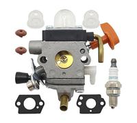 Kit de vérification carburateur, Poire d'amorçage et Bougie d'allumage Compatible avec FS 100 110 87 90 HL HT 101 KM SP 4 Temps