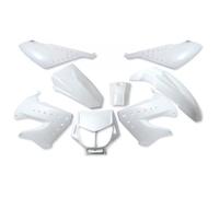 Kit de verkleidungs pour Derbi Senda, SX50 RCR SMT, Blanc