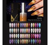 Kit de vernis à ongles en gel VENALISA 10ml sans HEMA/TPO, 5/18/60 couleurs, gel pur, effet œil de chat, paillettes, vernis UV LED, à retirer par trempage, manucure DIY V2505