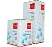 Kit de vernis transparent 2K avec durcisseur Clear VOC haute résistance aux rayures 5 l + durcisseur 2,5 l