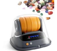 Kit de verre de roche - Grains de polissage et pierres précieuses pour bricolage de roche, kit de science géologique pour adultes et enfants