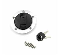 Kit de Verrouillage à clé Bouchon De Réservoir D'essence Moto avec 2 Clés pour Suzuki GSXR1000 2007 2009 2010 2011 2012 2013 2014 2015 GSX1250 2010-2011(Tank Cap Lock)