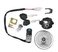 Kit de Verrouillage à clé Interrupteur D'allumage Moto, Couvercle De Réservoir, Bouchon avec 2 Clés pour H-Onda CBR125RF 2016, CBR150R 2014-2016 2015