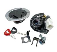 Kit de Verrouillage à clé Interrupteur D'allumage pour Bouchon De Réservoir D'essence Moto pour Kawasaki pour Ninja 1000 ZX1000 2011-2012 27005-0556 27045-5470