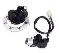 Kit de Verrouillage à clé Kit De Clés pour Interrupteur D'allumage Et Bouchon Réservoir Carburant pour Moto pour Suzuki SV1000 2003 2004 2005-2007 SFV650 2009-2015