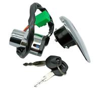Kit de Verrouillage à clé Kit De Verrouillage Bouchon Réservoir Carburant pour Contacteur D'allumage Moto pour Suzuki pour Intruder 750 VS750 1985-1991 700 VS700 1986-1987