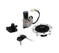Kit de Verrouillage à clé Kit De Verrouillage Bouchon Réservoir Carburant pour Moto avec Clés pour Suzuki GSXR400 GK76A 1990-1995 RF600 GN76A 1993-1997