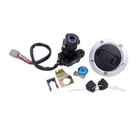 Kit de Verrouillage à clé Kit De Verrouillage Contacteur D'allumage pour Bouchon Réservoir Moto avec Clés pour Suzuki GSXR1000 2005-2018 2017 2016 2015 GSXR 1000