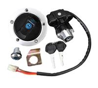 Kit de Verrouillage à clé Kit De Verrouillage Contacteur D'allumage pour Bouchon Réservoir Moto avec Clés pour Suzuki SV650S 2003-2009 SV650SF 2008-2009 37000-16841