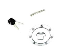 Kit de Verrouillage à clé Kit De Verrouillage Contacteur D'allumage pour Bouchon Réservoir Moto avec Clés pour H-Onda CBR1000 2008-2016 2015 2014 2013 2012(Tank Cap Lock)