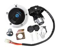Kit de Verrouillage à clé Kit De Verrouillage Contacteur D'allumage pour Bouchon Réservoir Moto pour Suzuki GSXR1000 2003-2004 SV650 2008-2012 37000-16840 37000-16841