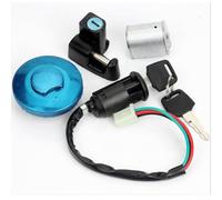 Kit de verrouillage complet pour Honda Monkey Z50 50A Z50J Z50R - Interrupteur allumage, bouchon de carburant, casque, guidon - Construction robuste en alliage d'aluminium
