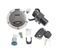 Kit De Verrouillage De clé De Moto Compatible MSX125 GROM125 Kit Verrouillage À Clé Contacteur D'allumage Bouchon Réservoir D'essence (modèles 125 cm³, 2016-2022)