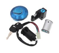 Kit De Verrouillage De clé De Moto Kit Contacteur D'allumage À 4 Fils, Verrou Réservoir Carburant, Capuchon Clé, Selle Casque Pour Monkey, Pour Z50, 50A Z50J Z50R