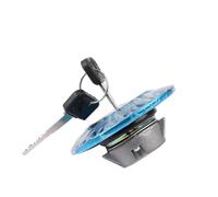 Kit De Verrouillage De clé De Moto Kit Verrouillage À Clé Réservoir D'essence Moto, Capuchon Contacteur D'allumage Et Démarrage Pour YBR 125 K (YBR125K)(Fuel tank cap round)