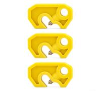 Kit de verrouillage de disjoncteur conforme à la norme OSHA - Kit de sécurité pour serrures de sécurité industrielles sécurisées Loto - 3 pièces