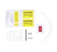 Kit de verrouillage de générateur, alliage d'aluminium, durable, pour une connexion sécurisée, espace de 3/4 po, panneau QO 100 125 ampères